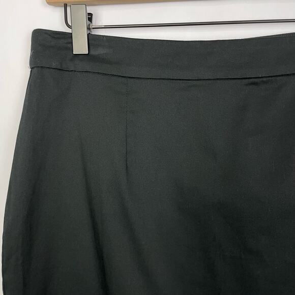 GAP Factory | NWT Black Cotton Blend Short Classic Pencil Skirt - Picture 3 of 7